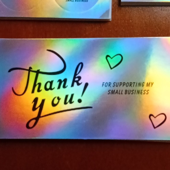 THANK YOU STICKERS/CARDS - Picture 6 of 10